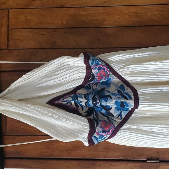 Free People Embroidered Mini Dress, 4 - Picture 2 of 10